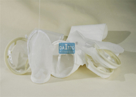 Heat Stabilized Micron Nylon Mesh Filter Bags , Industrial Filter Bags Reinforced Side Seams